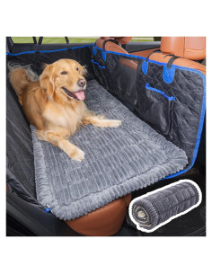 Cama para Perros JOYTUTUS Antideslizante 129x61 cm Gris