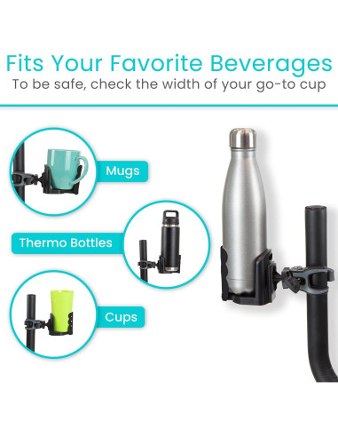 Soporte para Taza Vive XL - Universal, Ajustable, Clip On