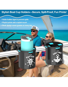 Soporte para Tazas de Barco Botepon - Antideslizante 9.4 cm 2