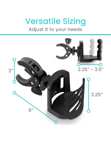 Soporte para Taza Vive XL - Universal, Ajustable, Clip On