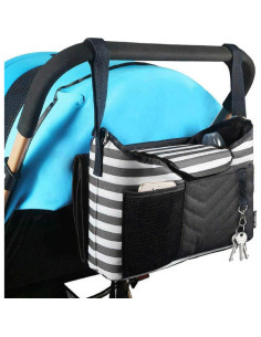 Organizador de Carrito de Bebé WHYSgiving con Bolso de Hombro 2