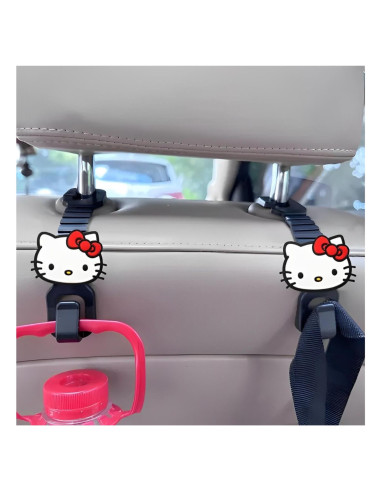 Ganchos de Reposacabezas para Auto Rawan 2 Piezas - Soporte Teléfono