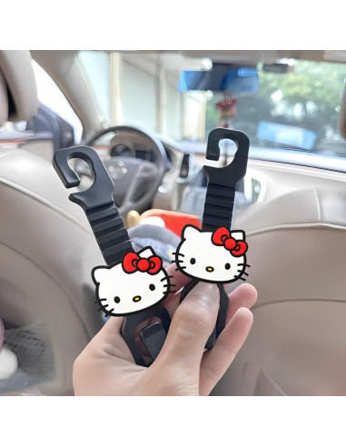 Ganchos de Reposacabezas para Auto Rawan 2 Piezas - Soporte Teléfono