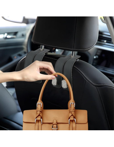 Ganchos de Reposacabezas para Coche Hogurin - 2 Piezas