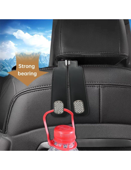 Ganchos de Reposacabezas para Coche Hogurin - 2 Piezas