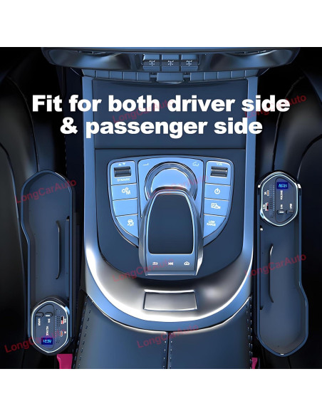 Organizador de Asiento de Coche Espeksvika ES-CHARGER 5 en 1