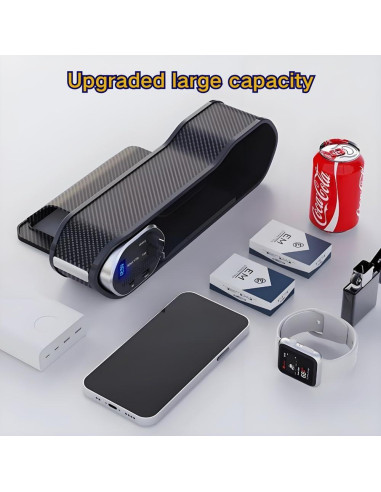 Organizador de Asiento de Coche Espeksvika ES-CHARGER 5 en 1