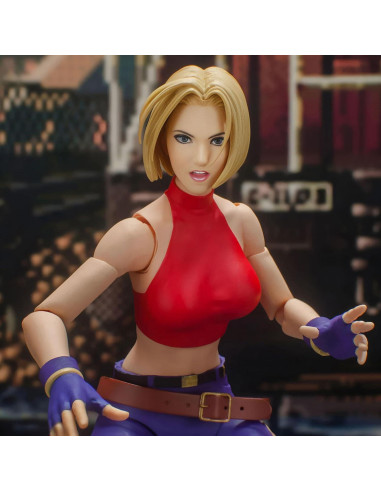 Figura de acción Storm Collectibles Blue Mary 1/12 Rey de Luchadores '98