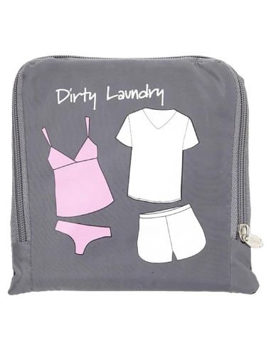 Bolsa de Lavandería Expandible Miamica Gris 53.3x55.9cm