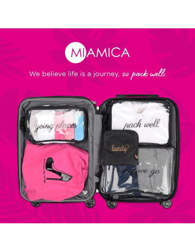 Bolsa de Lavandería Expandible Miamica Gris 53.3x55.9cm