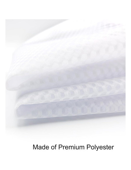 3 Bolsas de Lavandería de Malla Qgond XL 30x40 cm Resistentes 3 Bolsas de Lavandería de Malla Qgond XL 30x40 cm Resistentes