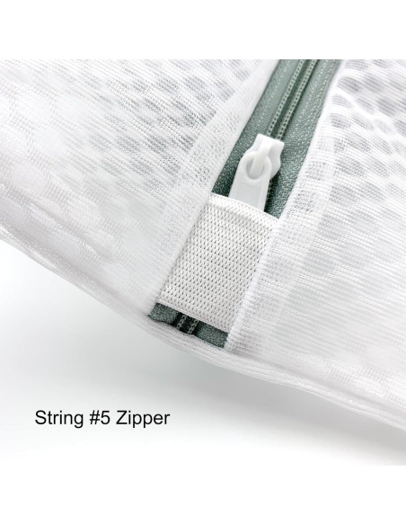 3 Bolsas de Lavandería de Malla Qgond XL 30x40 cm Resistentes 3 Bolsas de Lavandería de Malla Qgond XL 30x40 cm Resistentes