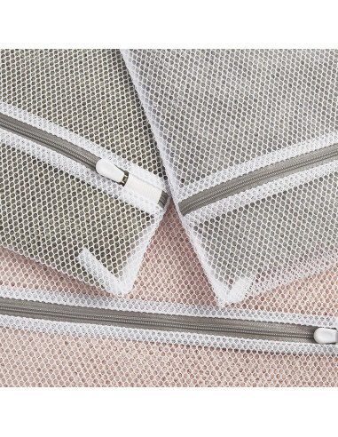 Bolsa de Lavandería de Malla DZSEE 30x20cm con Cremallera