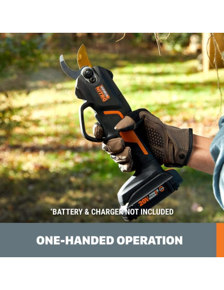 Tijera de Podar Worx NITRO 20V WG330.9 - Cuchilla Titanio