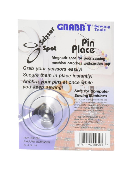 Soporte Magnético para Tijeras Euro-Notions Azul Soporte Magnético para Tijeras Euro-Notions Azul