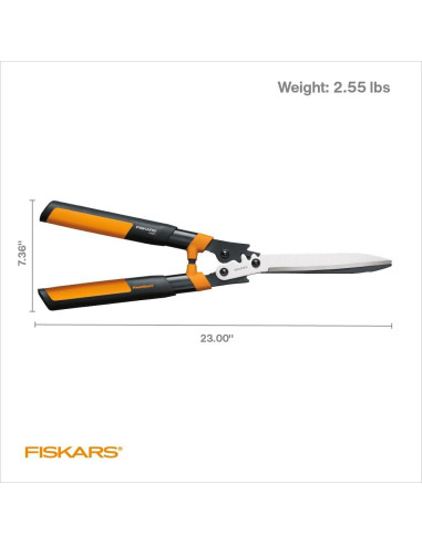 Tijeras de Setos Fiskars PowerGear2 58.42 cm con Mangos SoftGrip