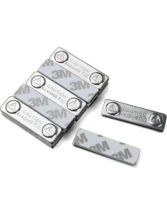 Imanes Magnéticos para Placas de Nombre HAZOULEN - 24 Piezas 2