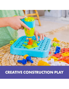 Taller de Formas Diseño y Taladro Educational Insights - Juguete STEM 3+ 2