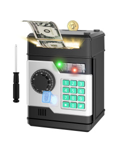 Hucha Electrónica Automática SHANTOU para Niños - Seguridad Huella Dactilar