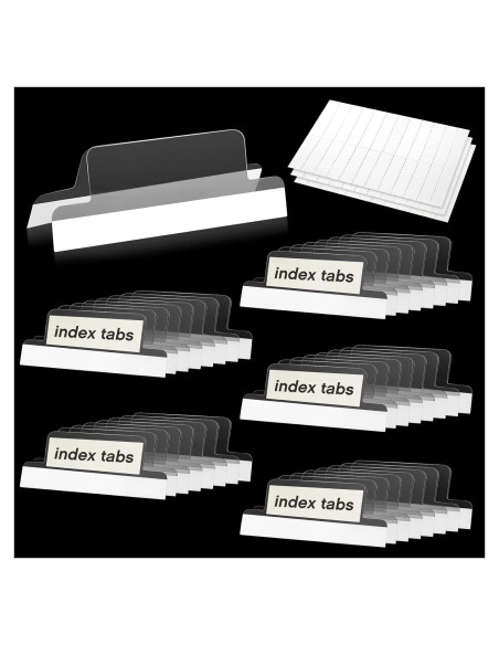 Pestañas Adhesivas Transparentes Gueevin 50 Piezas 4 cm