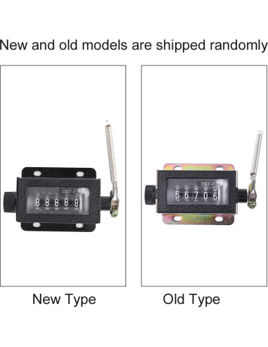 Contador Mecánico Oumefar 5 Dígitos Manual Reiniciable 0-99999