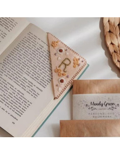 Marcador de Página Bordado a Mano Xinhelan Personalizado 9.5cm 2