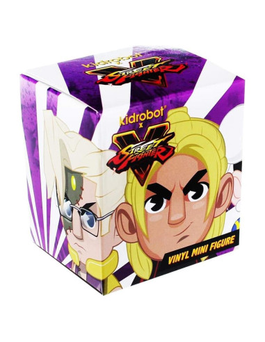 Caja Sorpresa Kidrobot Mini Street Fighter V - Figura Aleatoria