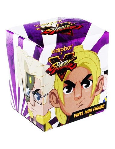 Caja Sorpresa Kidrobot Mini Street Fighter V - Figura Aleatoria