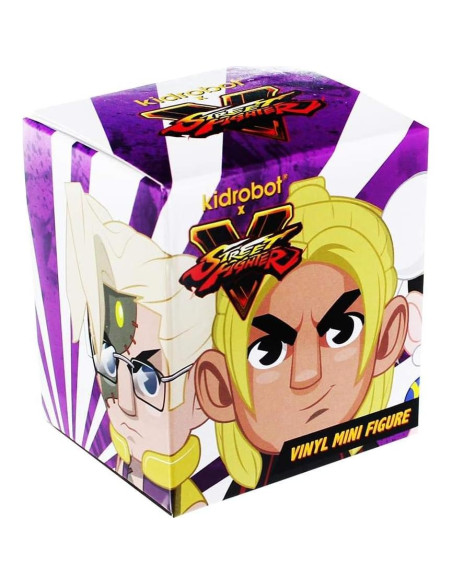 Caja Sorpresa Kidrobot Mini Street Fighter V - Figura Aleatoria Caja Sorpresa Kidrobot Mini Street Fighter V - Figura Aleatoria