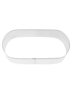 Cortador de Galletas Ovalado R&M de Acero 9.5 cm - Duradero