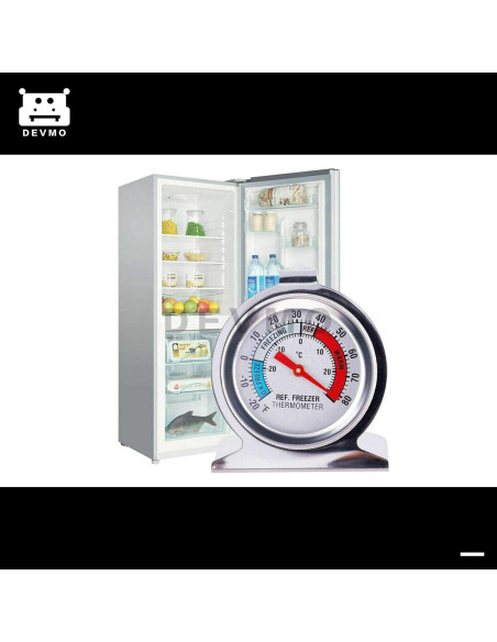 Termómetro de Refrigerador DEVMO Dial Acero Inoxidable 42mm