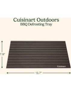 Bandeja de Descongelación Cuisinart BBQ Antiadherente 35.1x19.7 cm 2