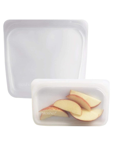 Bolsa de Silicona Stasher STNGB3 Transparente 2 Piezas S/M