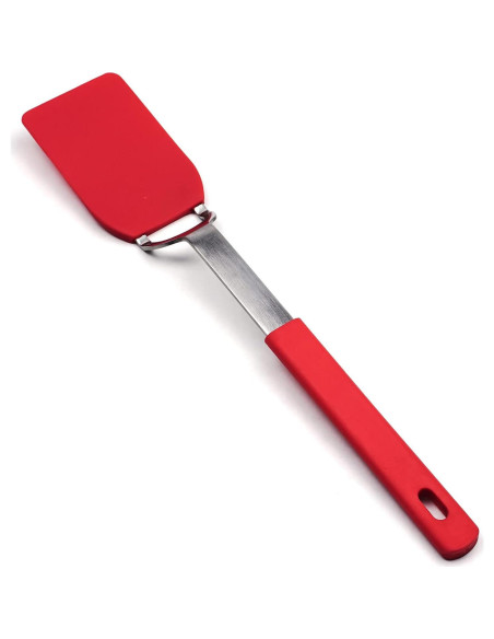 Espátula de Nylon Flexible RSVP International 27.3x5.1 cm Roja