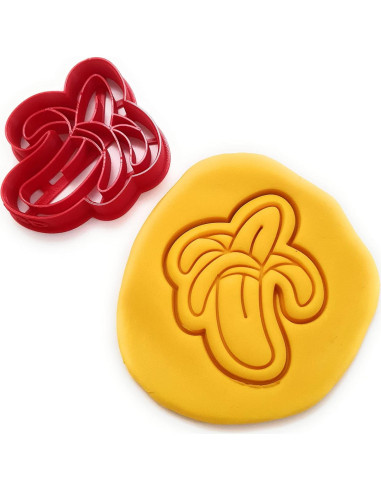 Cortadores de Galletas T3D Tema Frutas Set 5 Piezas