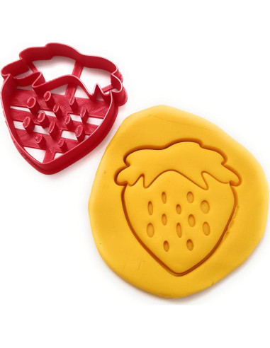 Cortadores de Galletas T3D Tema Frutas Set 5 Piezas