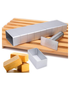 Molde de Pastel Rectangular LoBake 27.4x6.6cm con Prensa