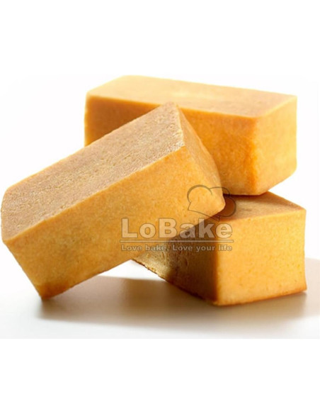 Molde de Pastel Rectangular LoBake 27.4x6.6cm con Prensa Molde de Pastel Rectangular LoBake 27.4x6.6cm con Prensa