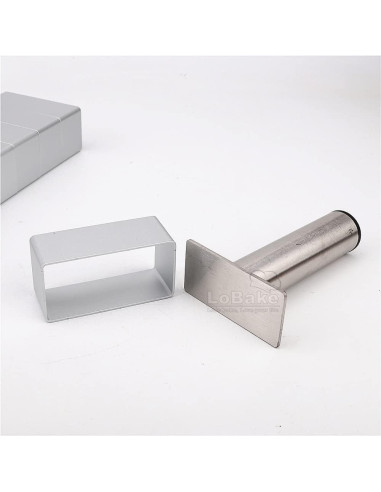 Molde de Pastel Rectangular LoBake 27.4x6.6cm con Prensa