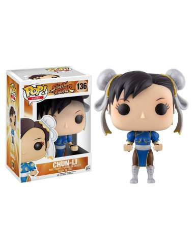 Figura POP de Chun-Li Funko Street Fighter 9.53 cm