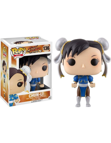 Figura POP de Chun-Li Funko Street Fighter 9.53 cm