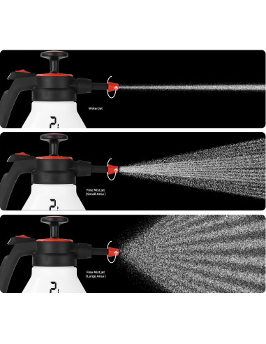 Pulverizador de Jardín FOSHIO 2L con Boquilla Ajustable