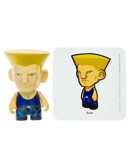 Mini Figura Guile 2 Street Fighter Kidrobot 7.62 cm Mini Figura Guile 2 Street Fighter Kidrobot 7.62 cm