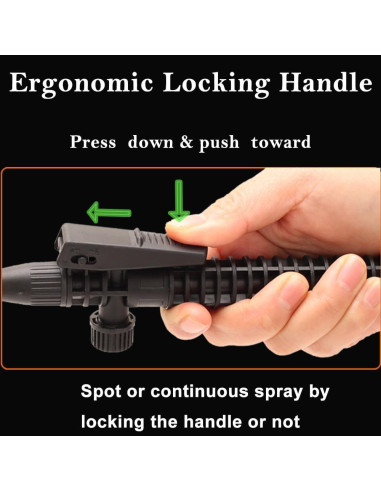 Pulverizador de Jardín STARTONECO 5L Naranja con Correa Ajustable