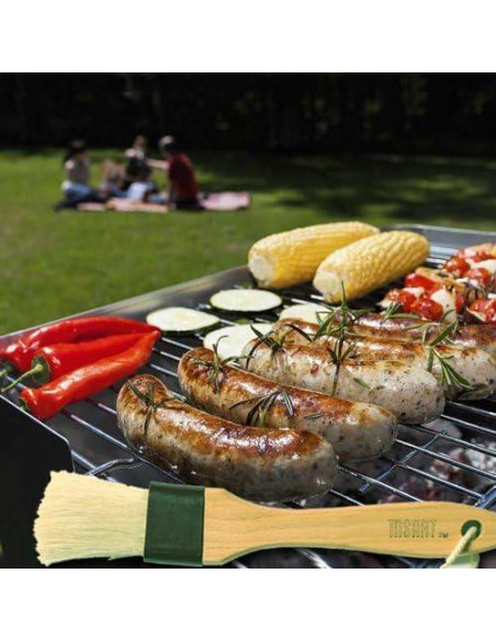 Brocha de Pastelería MSART de Madera de Haya 20 cm