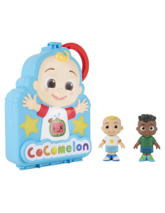Estuche de Figuras Portátil CoComelon con JJ y Cody - Juguetes para Niños