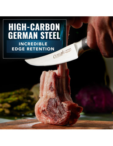 Cuchillo de Deshuesar Curvado Cutluxe 15.24 cm Acero Alemán