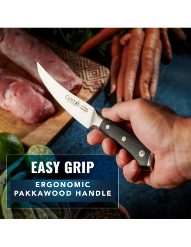 Cuchillo de Deshuesar Curvado Cutluxe 15.24 cm Acero Alemán