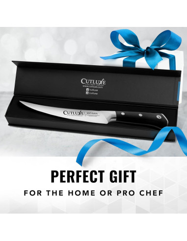 Cuchillo de Deshuesar Curvado Cutluxe 15.24 cm Acero Alemán
