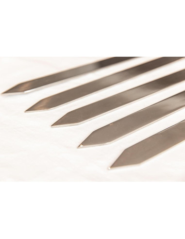 Brochetas de Hierro Fundido BBQ de India - 5 Piezas 22-32"